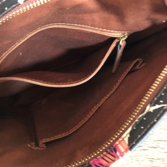 Vibrant Cactus Pattern Crossbody Bag - Picture 6 of 14